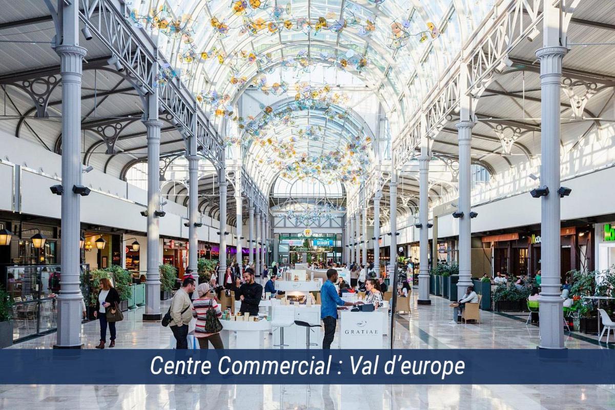 Apt Val D'Europe - 10 Min De Disney - Parking Montévrain Dış mekan fotoğraf